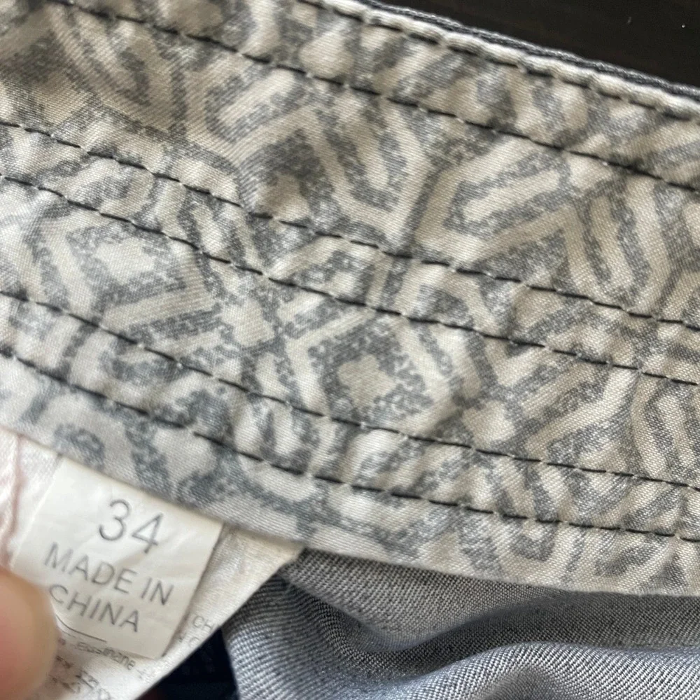 Rip Curl Surf Craft Men's Board Shorts/Swim Size 34 Blue/Gray‎ w/Back Pocket